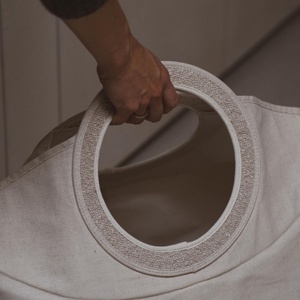 Korb Aufbewahrung FALTEN 50X30X65h FALTEN Quax cotton