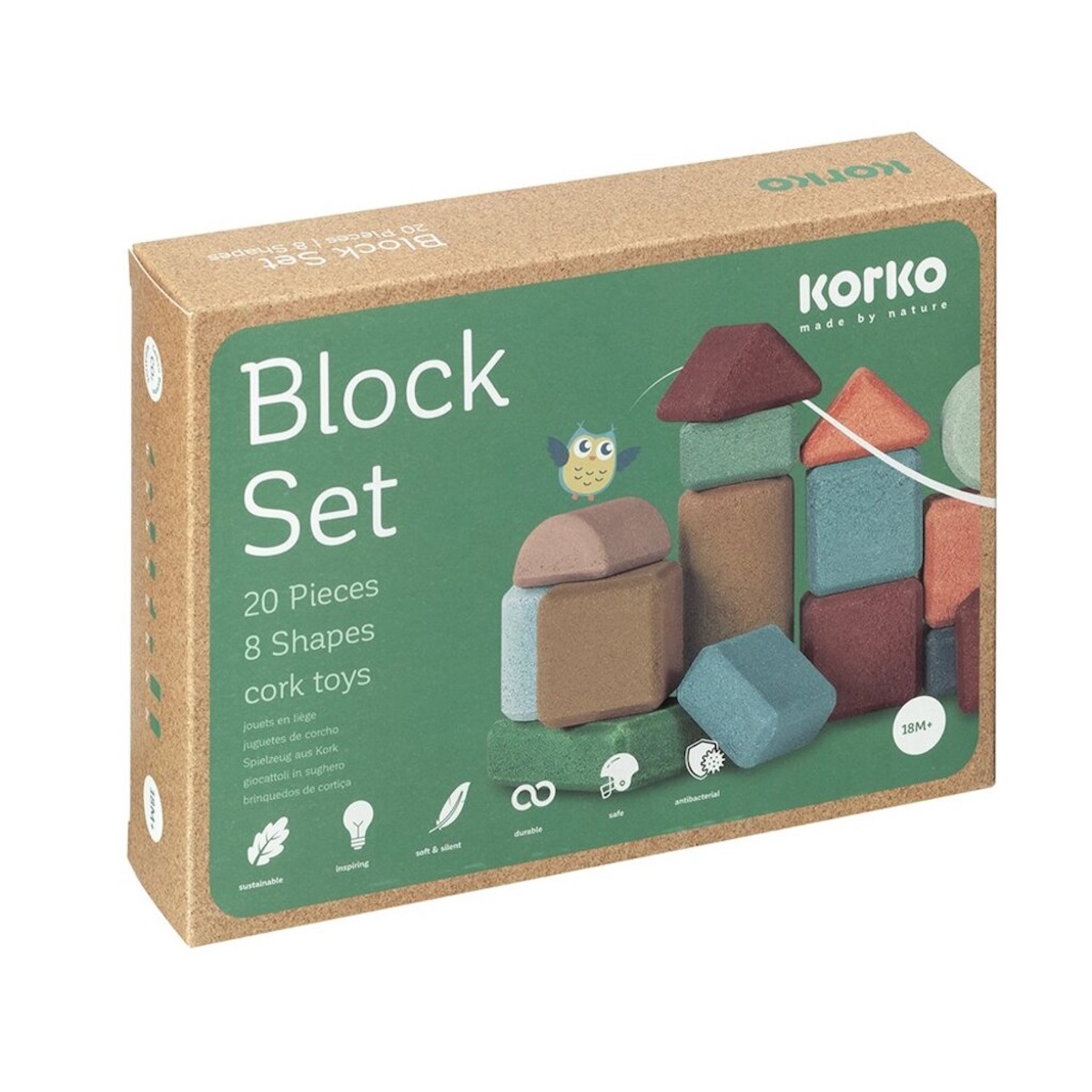 Kork-Baustein-Set Korko