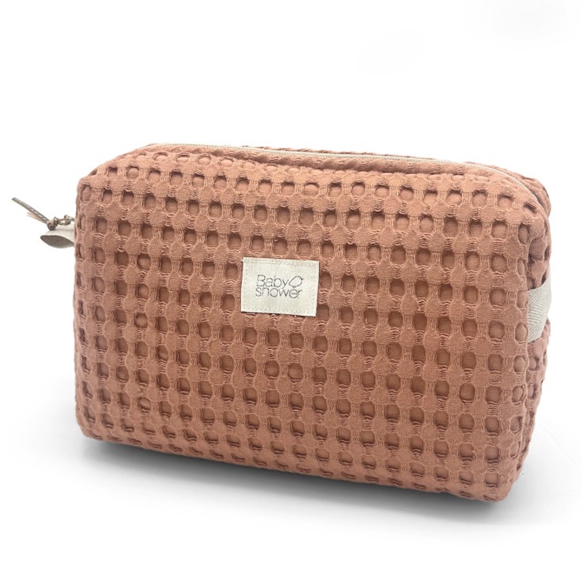 Kosmetiktasche CAMILA Babyshower gofre cinnamon