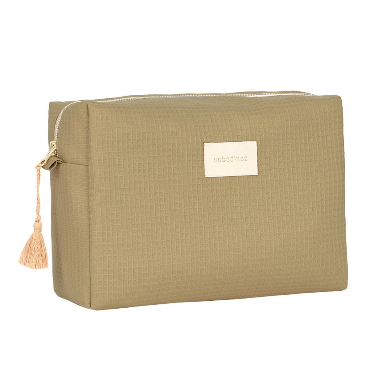 Kosmetiktasche DIVA OPERA 25x16cm Nobodinoz olive green