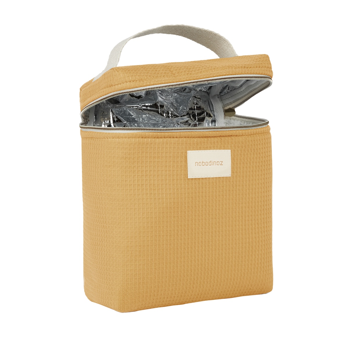 Kühltasche für Flasche und Mittagessen CONCERTO OPERA 18x23cm Nobodinoz camel