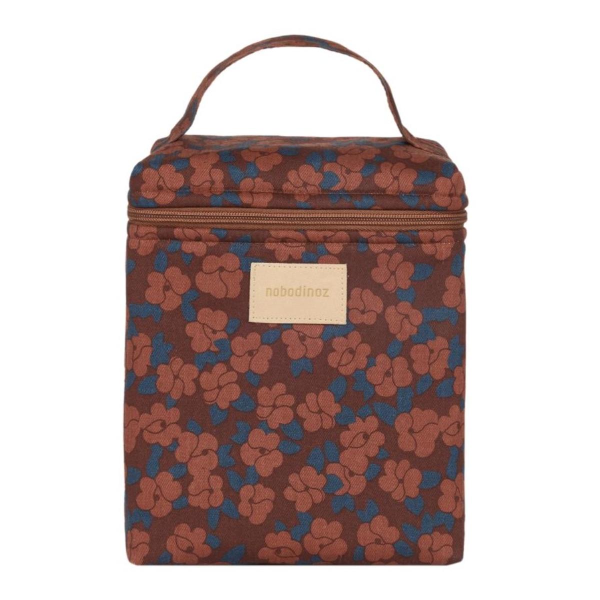 Kühltasche HYDE PARK Nobodinoz maroon poppies