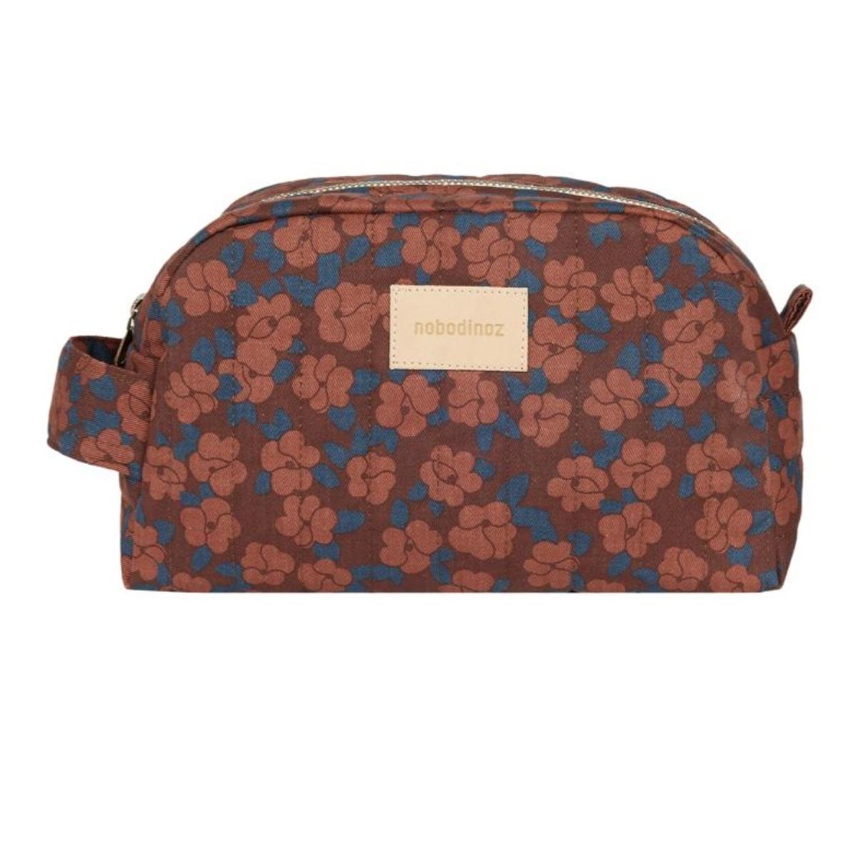 Kulturbeutel HYDE PARK Nobodinoz maroon poppies