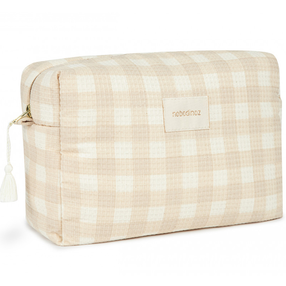 Kulturbeutel wasserdicht DIVA Nobodinoz Ivory Checks