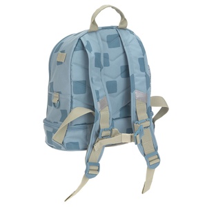Laessig blauer Mini PATTERN PARTY Rucksack