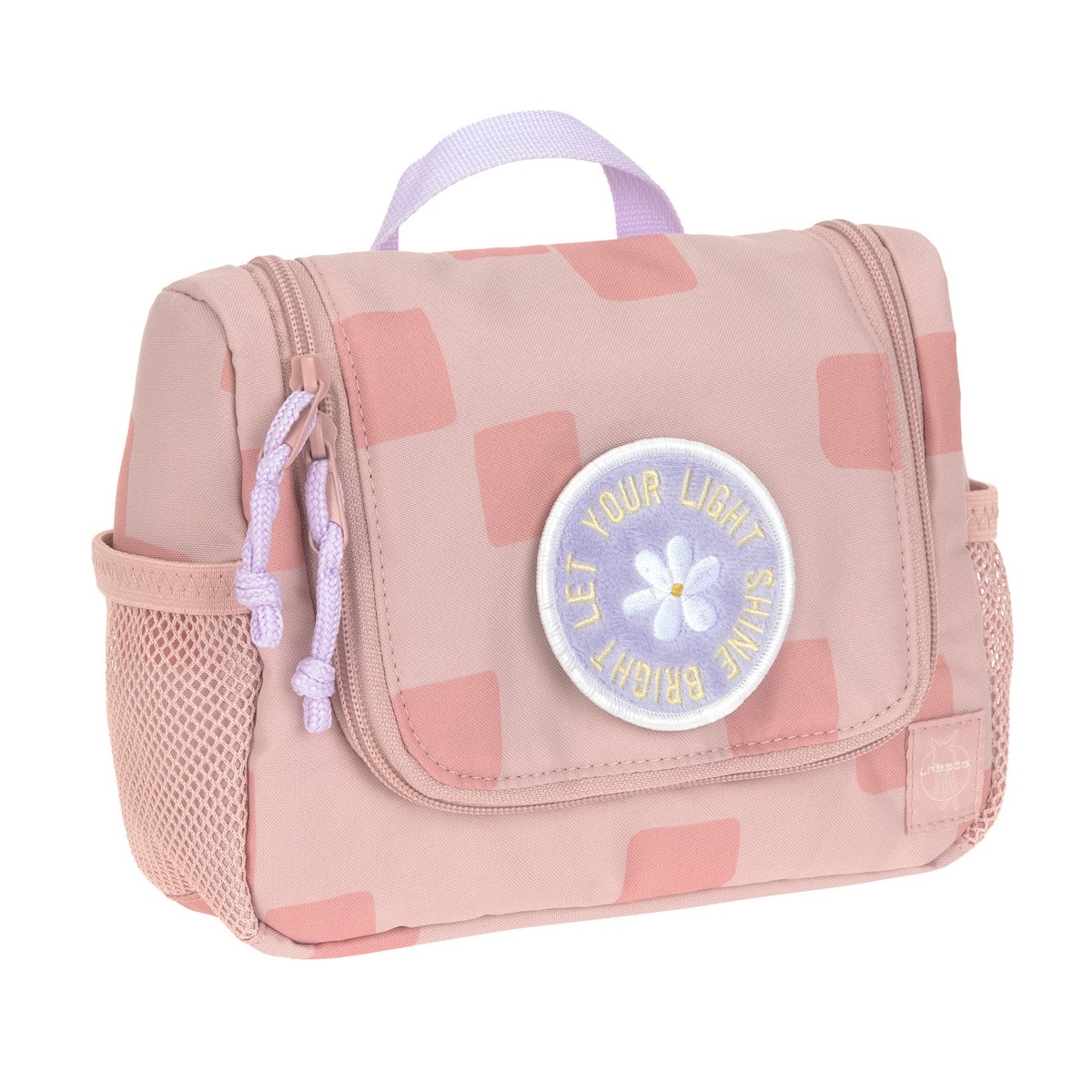 Laessig Mini PATTERN PARTY Kulturbeutel rosa