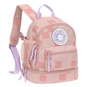 Laessig Mini PATTERN PARTY Rucksack rosa