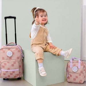 Laessig Mini Square Pattern Party Wickeltasche Rosa