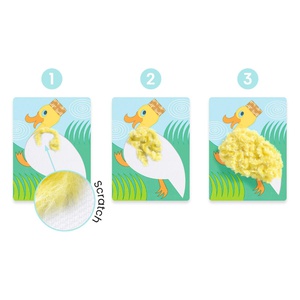 Laine & scratch - Avec un chapeau Djeco