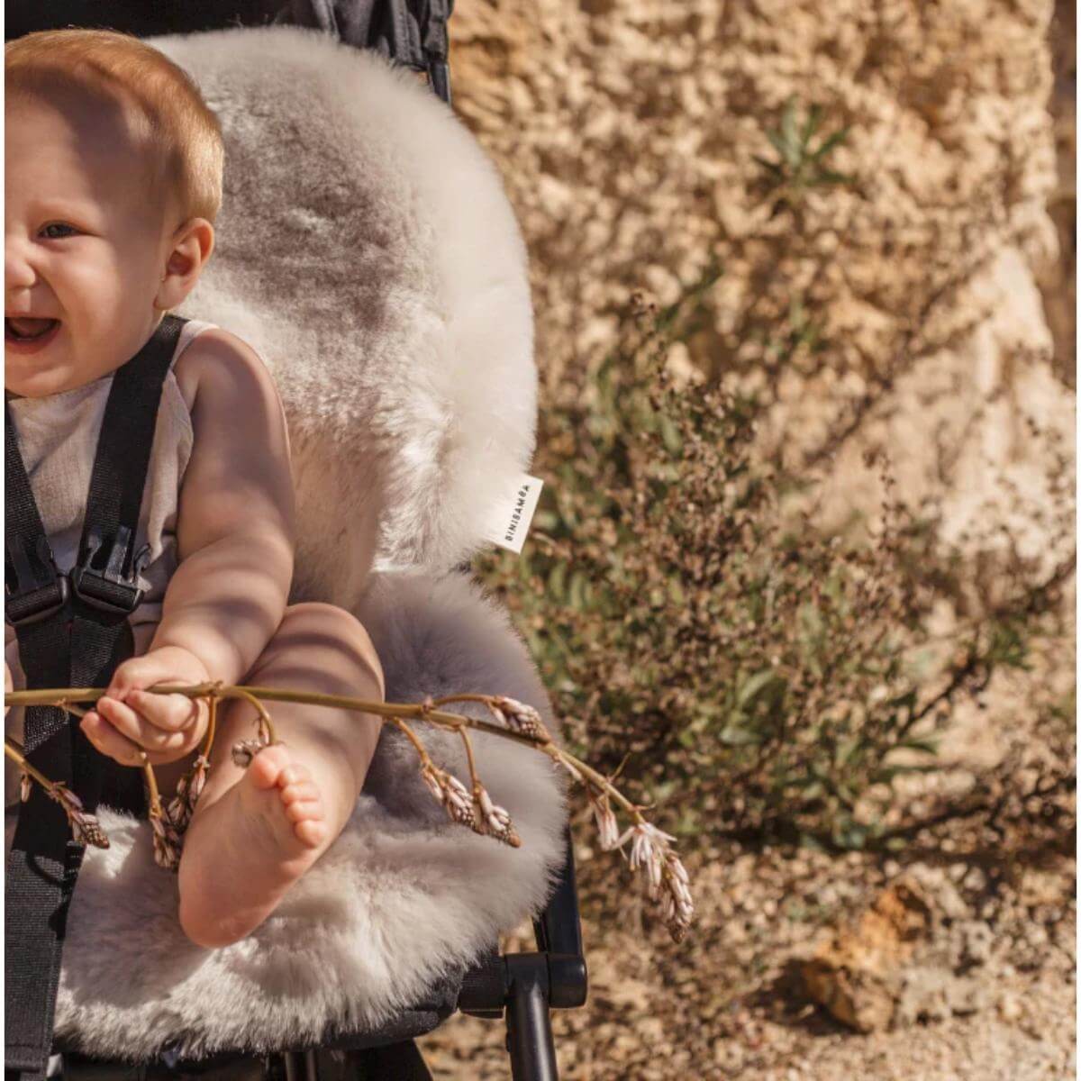 Lammfelldecke - Binibamba Festgeschirr Binibamba moon