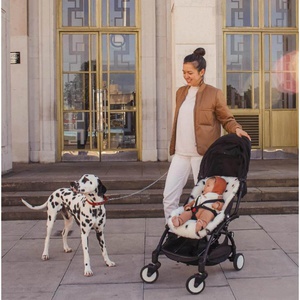 Lammfelldecke - Festes Geschirr Binibamba dalmation