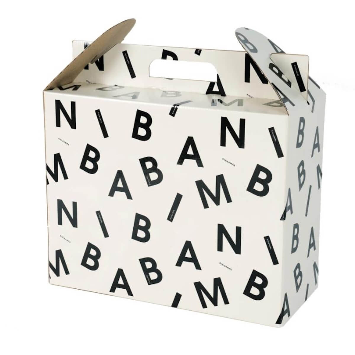 Lammfelldecke - Festes Geschirr Binibamba milk