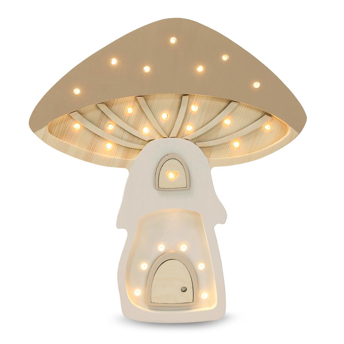 Lampe MUSHROOM Little Lights FAIRIES light brown