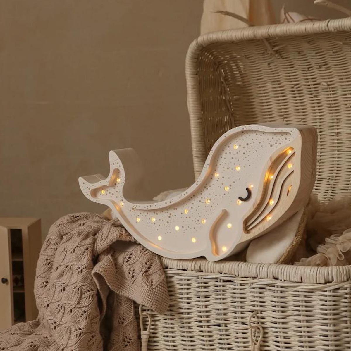 Lampe WHALE Little Lights ALBINO white
