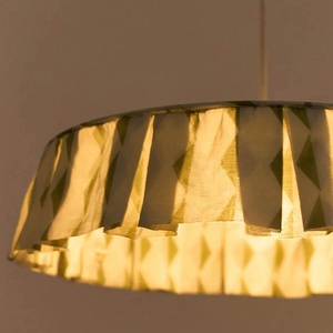 Lampenschirm VIBES 50x12cm Nobodinoz Green Blue Harlequin