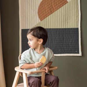 Landscape Quilted Blanket 73x95 Nobodinoz