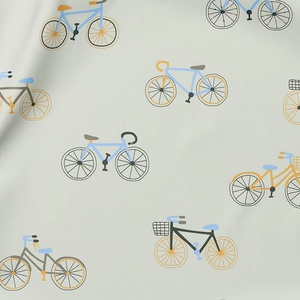 Langarm Lätzchen MERLE Liewood Fahrrad Wolke blau