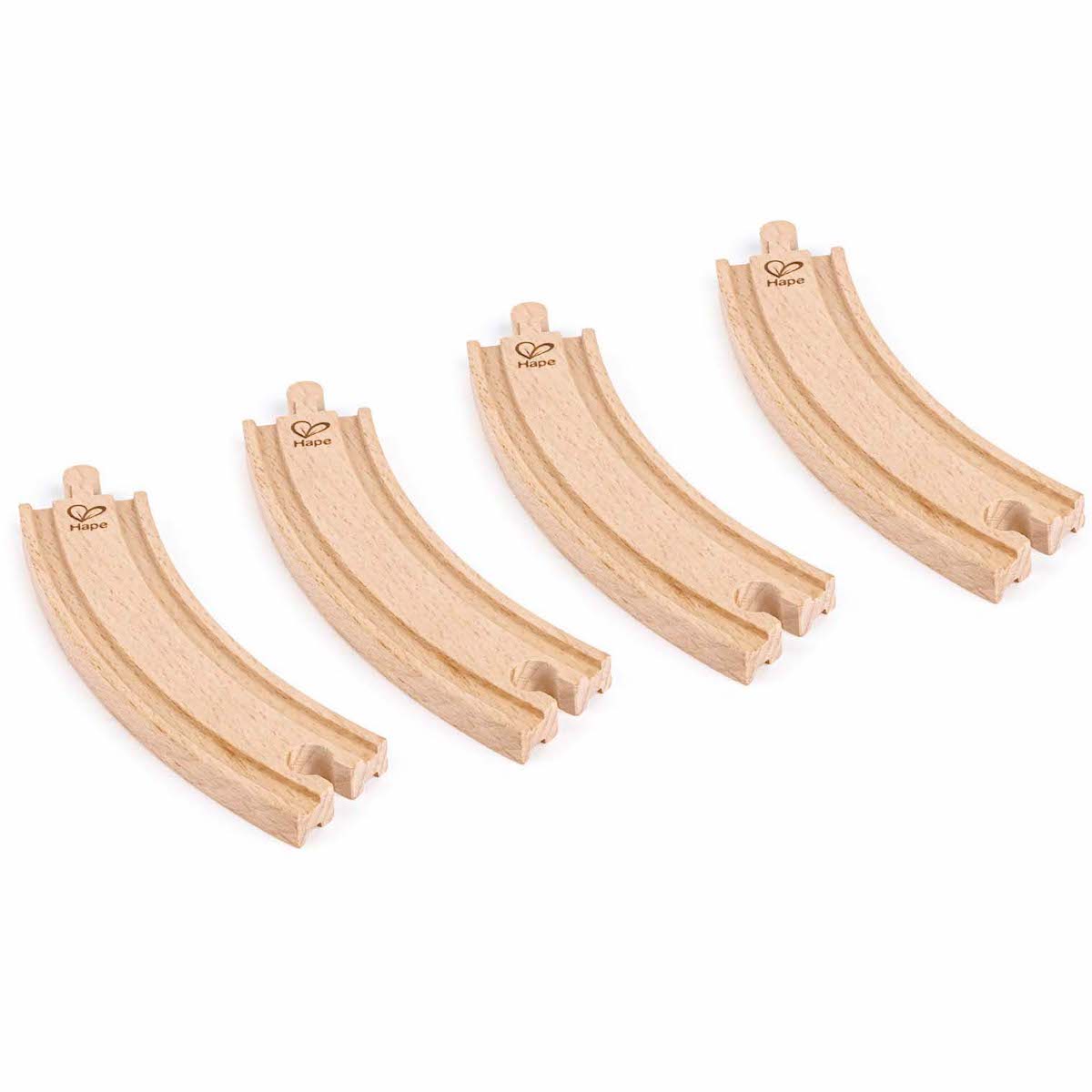 Lange gebogene Schienen 4 Stück Hape