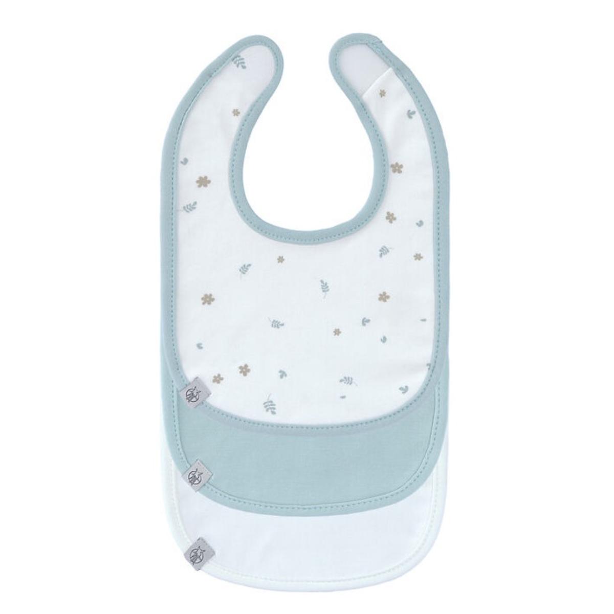 Lätzchen 3pcs Laessig Floral