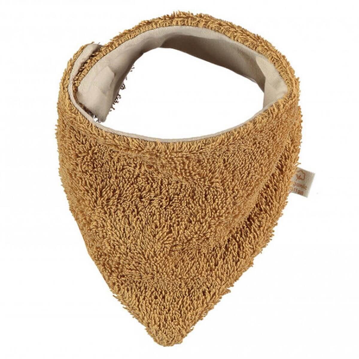 Lätzchen bandana neugeboren SO CUTE Nobodinoz caramel