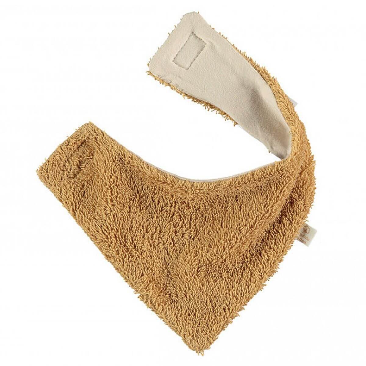 Lätzchen bandana neugeboren SO CUTE Nobodinoz caramel