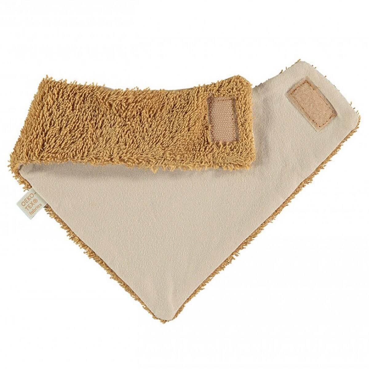 Lätzchen bandana neugeboren SO CUTE Nobodinoz caramel