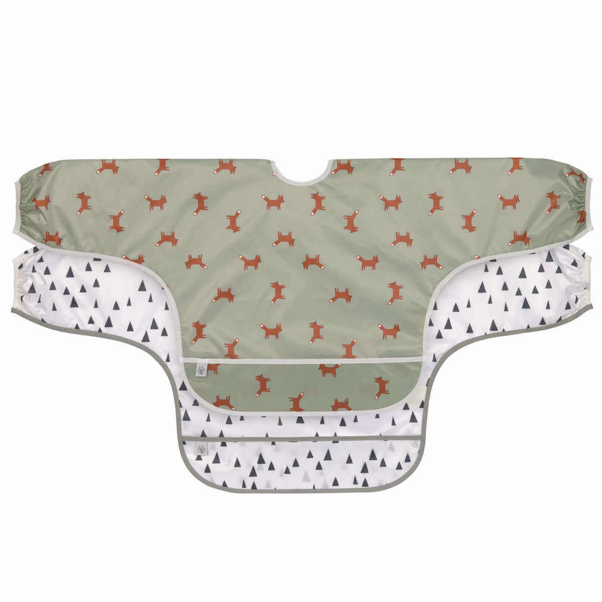 Lätzchen mit langen Ärmeln 2tlg. ass. Kleiner Waldfuchs Laessig