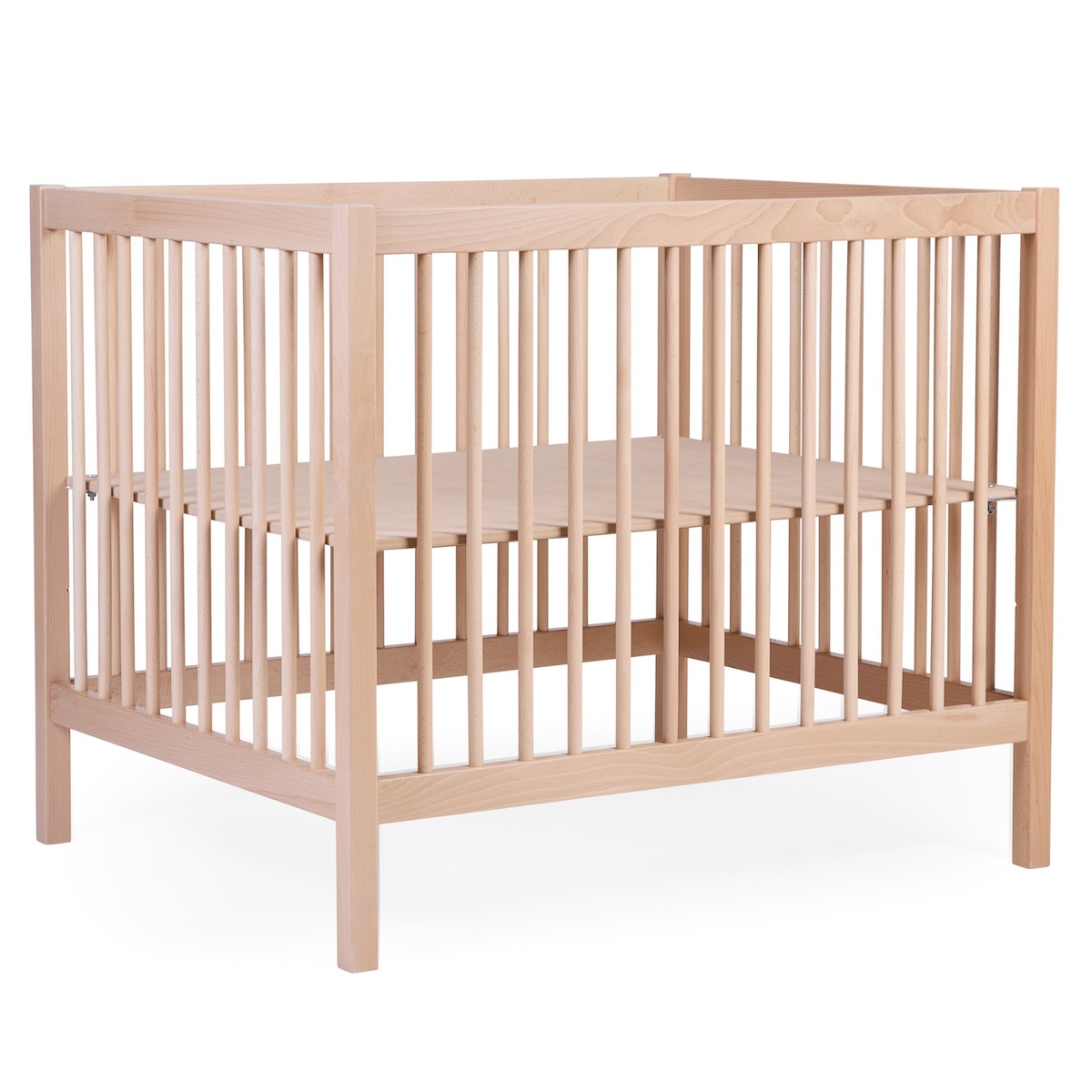 Laufgitter 97 75x95cm mit Rädern childhome Buche natur