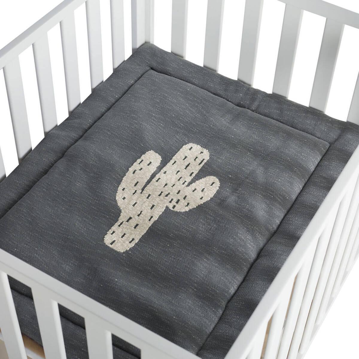 Laufgittereinlage 73x93cm TRICOT Quax Kaktus