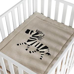 Laufgittereinlage 73x93cm TRICOT Quax Zebra