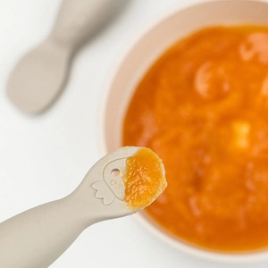 Learning spoon set Tiny farm Done by deer Powder