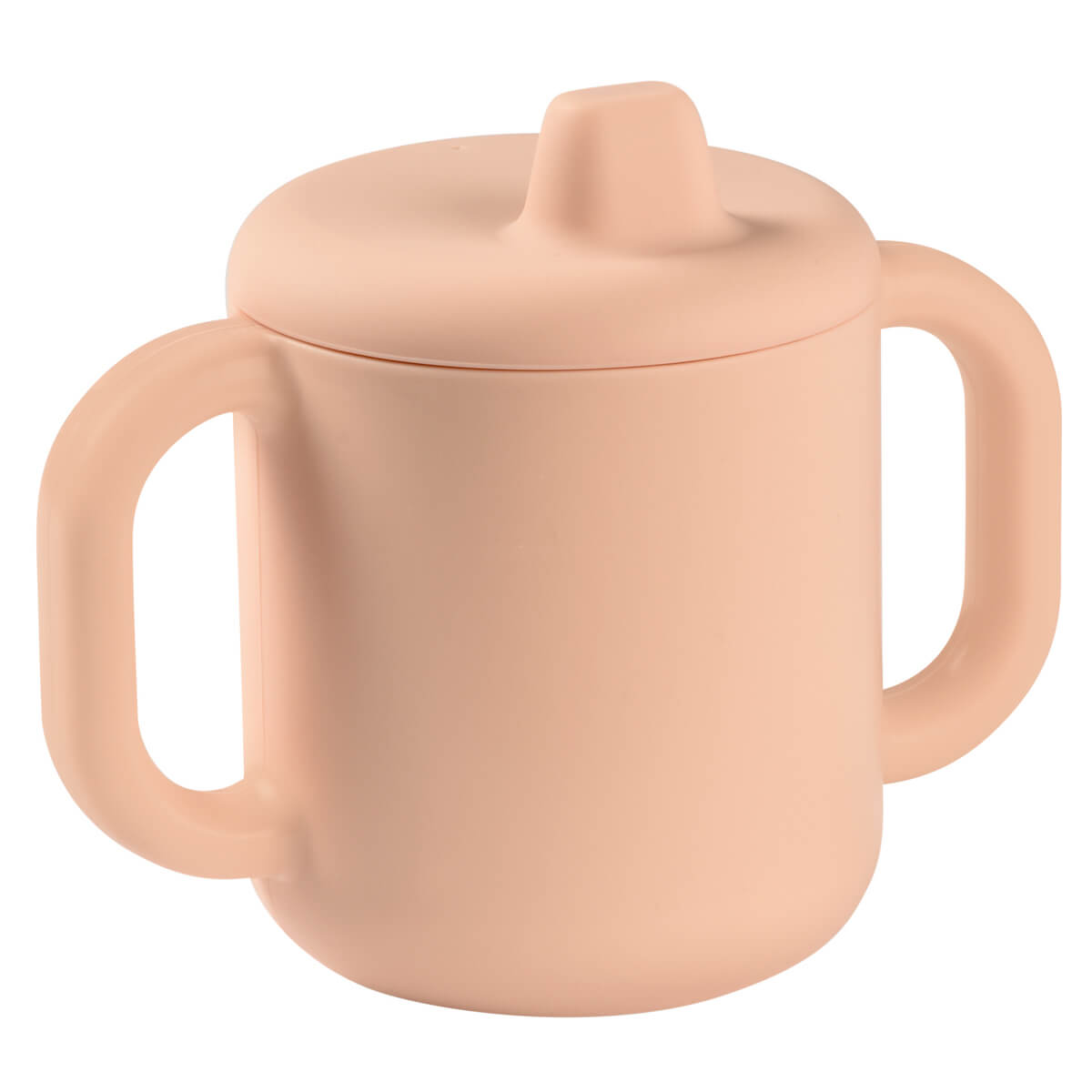 Lernbecher Silikon pink Beaba
