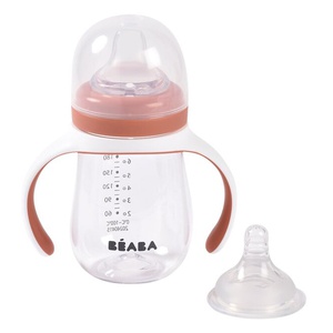 Lernflasche 210ml 2en1 Beaba terracota