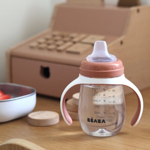 Lernflasche 210ml 2en1 Beaba terracota