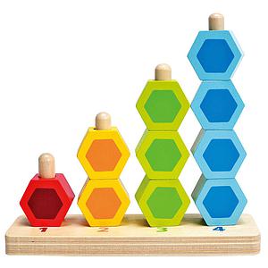 Lernspiel COUNTING COUNTING STACKER Hape