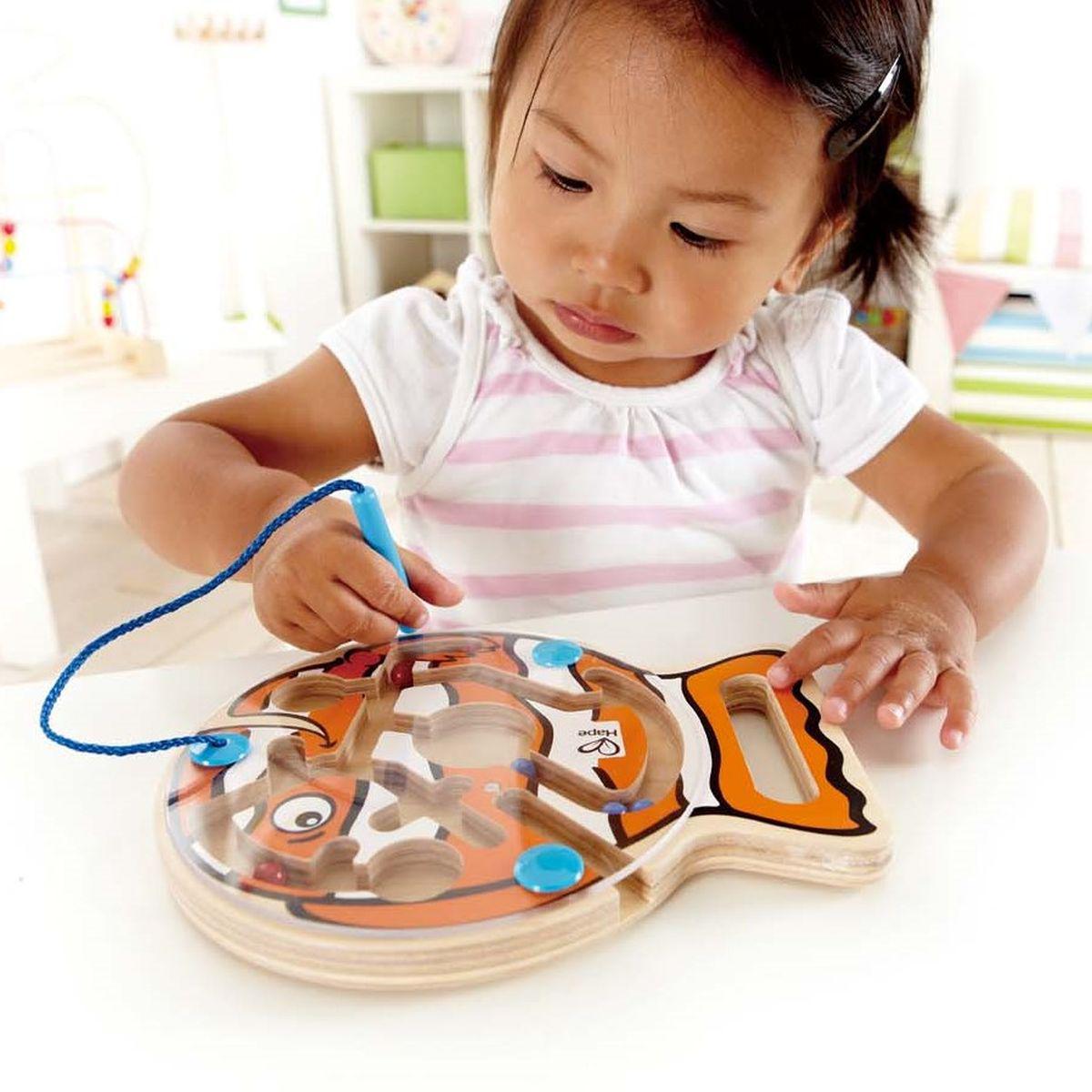 Lernspiel Labyrinth GO-FISH-GO Hape