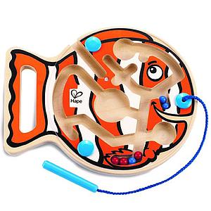 Lernspiel Labyrinth GO-FISH-GO Hape
