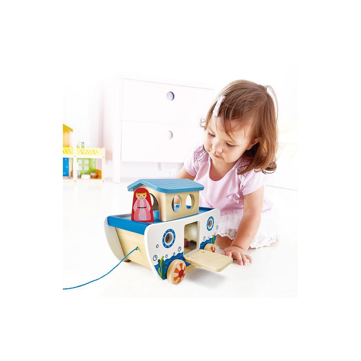 Lernspiel PULL ALONG NOAH'S ARK Hape