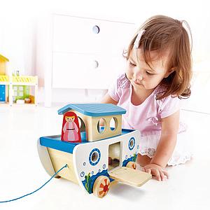 Lernspiel PULL ALONG NOAH'S ARK Hape