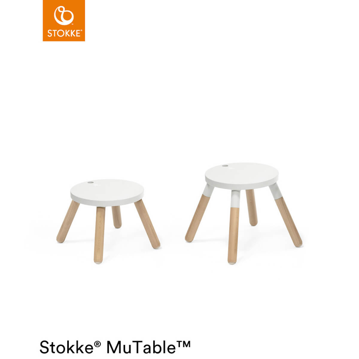 Liege MUTABLE Stokke Weiß