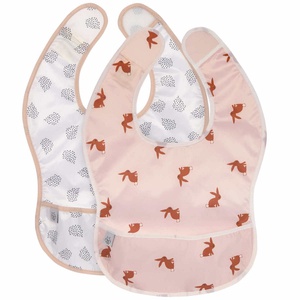 Lightweight Bib 2 pcs assorted Little Forest Rabbit Laessig