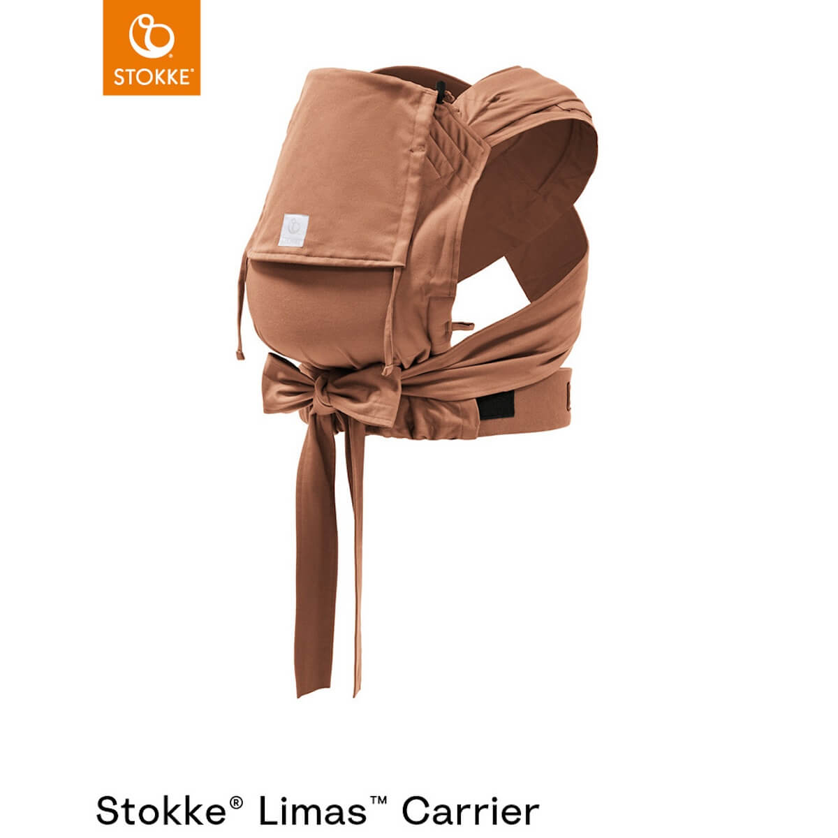 LIMAS Stokke terracota Front-Rücken-Tragetuch LIMAS