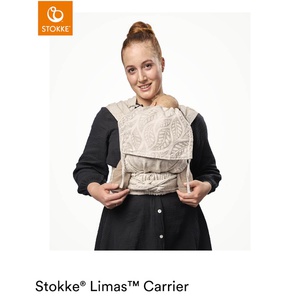 LIMAS Stokke terracota Front-Rücken-Tragetuch LIMAS
