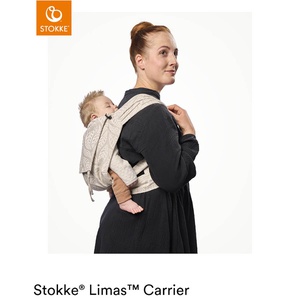 LIMAS Stokke terracota Front-Rücken-Tragetuch LIMAS
