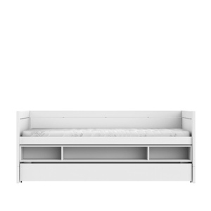 Lit cabine avec rangement et tiroir de lit Lifetime white