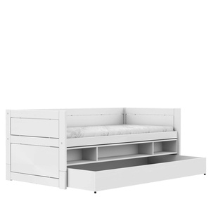 Lit cabine avec rangement et tiroir de lit Lifetime white