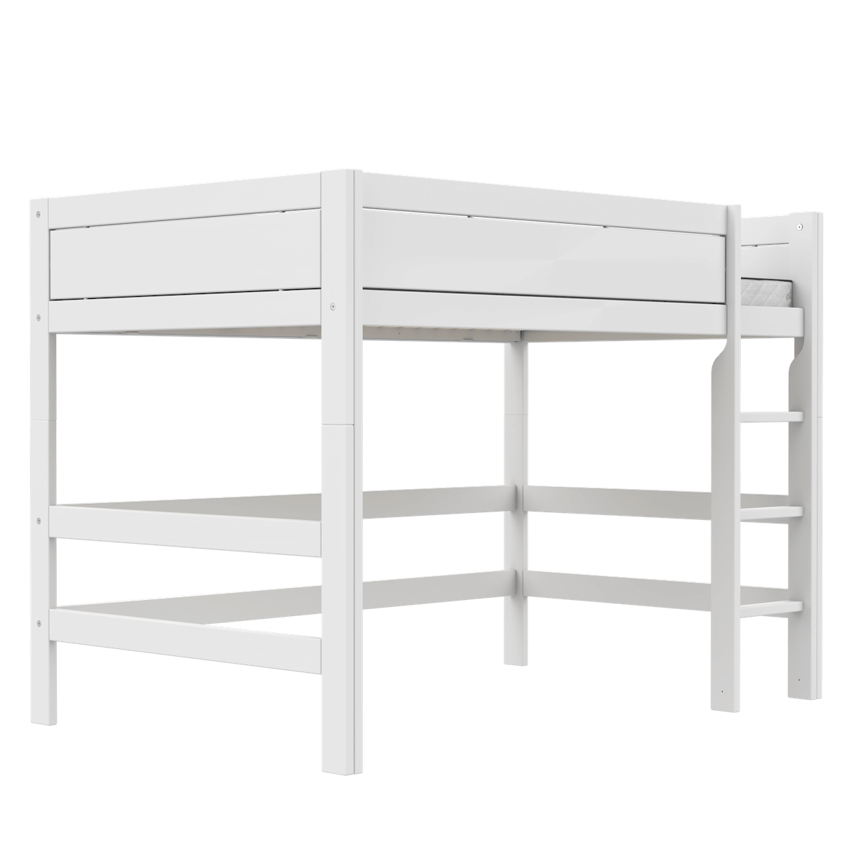 Lit haut 120x200x152cm DELUXE Lifetime white