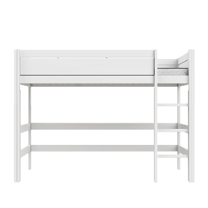 Lit haut 120x200x152cm DELUXE Lifetime white