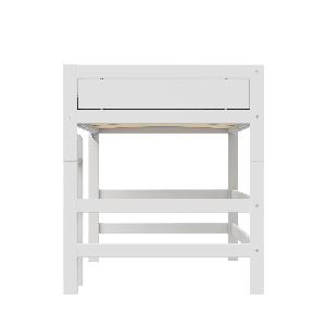 Lit haut 120x200x152cm DELUXE Lifetime white