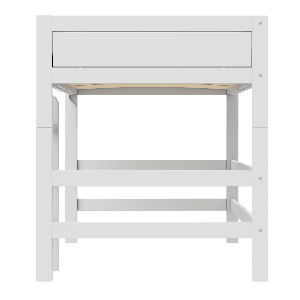 Lit haut 120x200x152cm PREMIUM Lifetime white